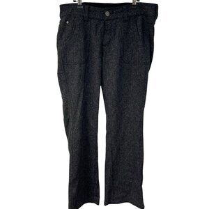 Woolrich Pants Women’s Size 10 Straight Leg Outdoors Gray Wool Silk Blend